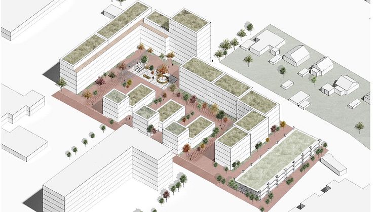 Alma Property Partners och AG Gruppen förvärvar fastighet i Stor-Köpenhamn för att utveckla 15 500 kvadratmeter nya bostäder