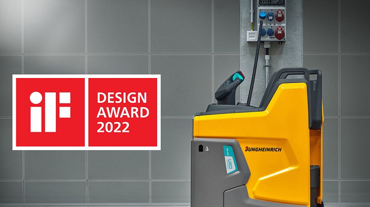 iF Design Award for Jungheinrich sin kompakte palletruck ERE 225i