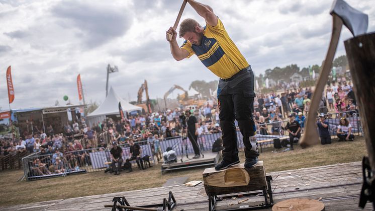 Extremsporten drar igång igen - TIMBERSPORTS® presenterar planerna för internationella säsongen 2021