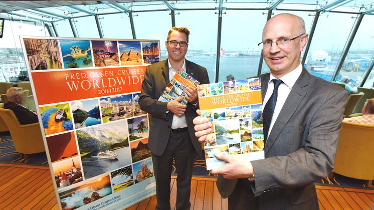 Fred. Olsen Cruise Lines unveils its new ‘Worldwide Cruises 2016/17’ brochure, bringing guests closer to 253 destinations in 84 countries