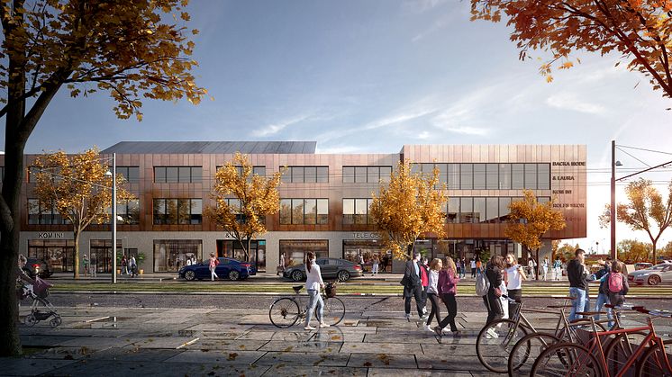 Dreem arkitekter ritar om på Backaplan 
