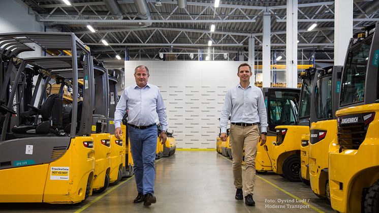 Nytt centrallager: Norska möbelfirman Bohus valde automationslösning från Jungheinrich