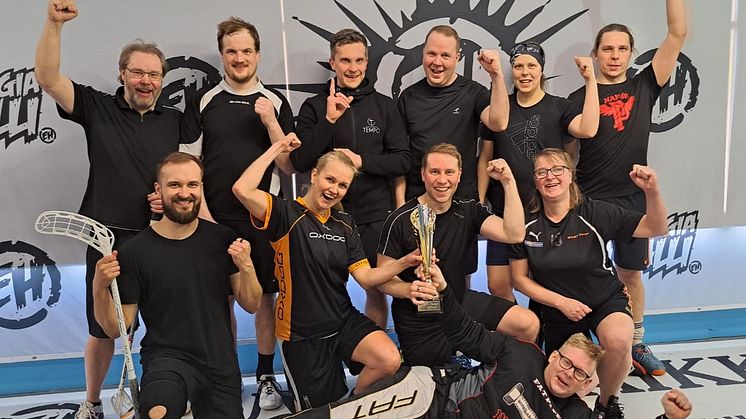 BNI Salibandyturnauksen 2024 voitti Tampereen joukkue. Onnea!