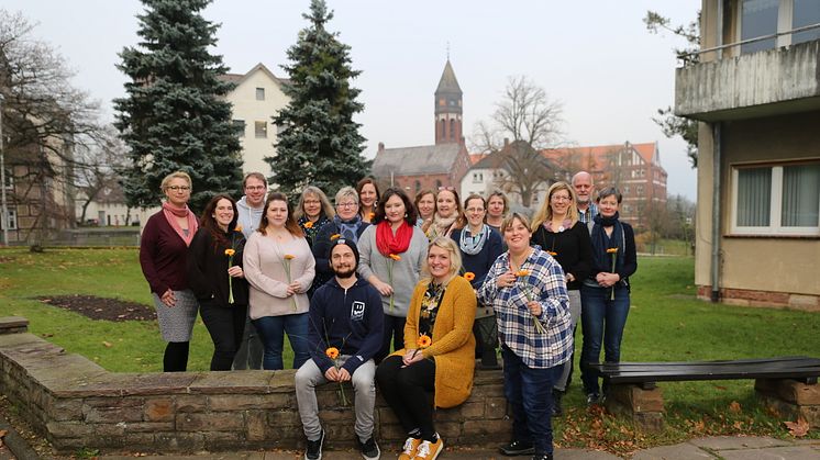 Die Referenten und Teilnehmer des jüngstens Weiterbildungsprogramms "Fachkraft für Unterstützte Kommunikation plus" des Hephata-Referats für Fort- und Weiterbildung in Schwalmstadt-Treysa.