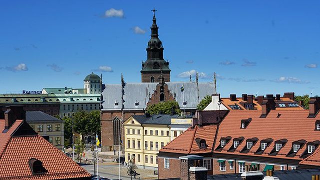 Kristianstad stadsvy