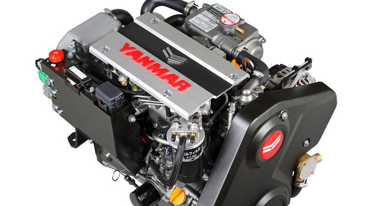 Hi-res image -  YANMAR - the award-winning YANMAR 3JH40 common rail inboard engine
