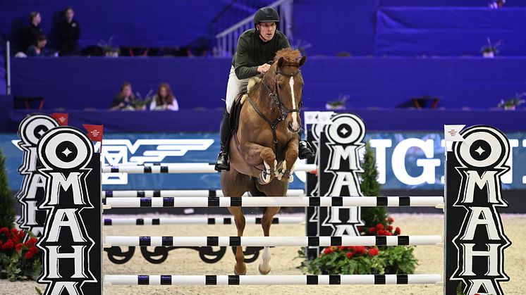 Under onsdagen drar världscupfinalerna i hoppning och dressyr igång i Omaha, USA. Tre svenska ryttare är på plats. Henrik von Eckermann och King Edward är favorittippade att ta hem hoppningens världscuptitel. Foto: Haide Westring.