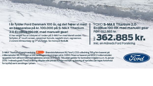 Spar 100.000 på en S-MAX