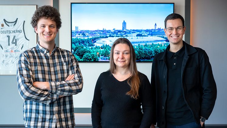 Matthias Kölmel, Iris Rackwitz und Philipp Franke (ZSL mbH) - Foto: Tom Schulze