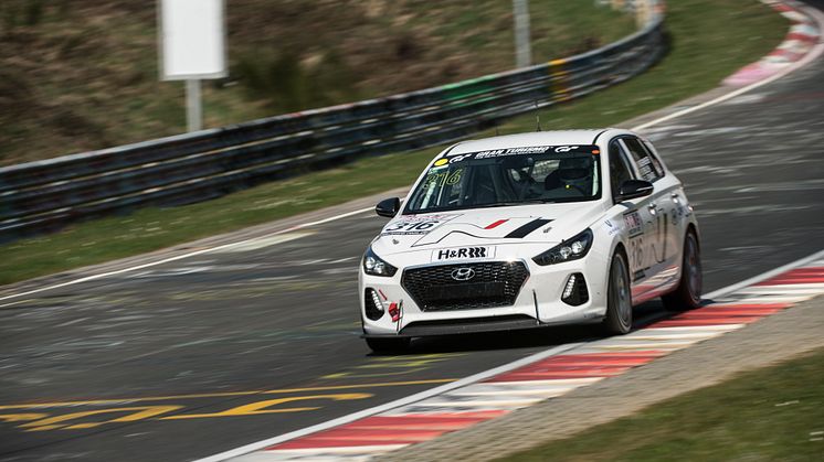 Hyundai Motor i30 N deltar i Endurance Race på Nürburgring.