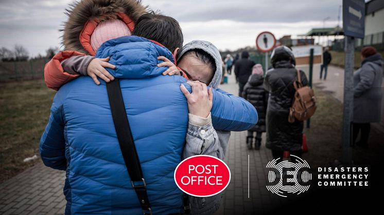 Post Office raises over £1m for DEC Ukraine Humanitarian Appeal