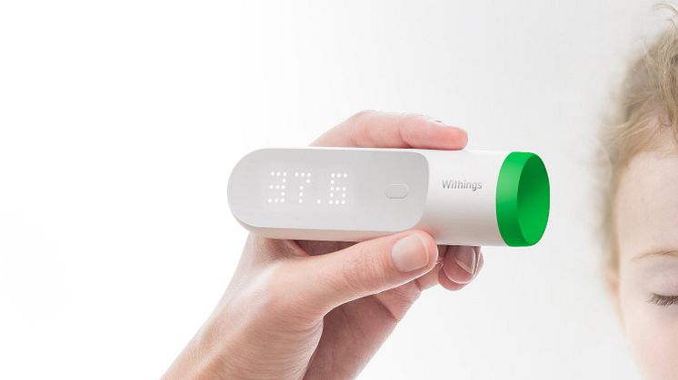 Withings panntermometer ger blixtsnabbt och precist resultat