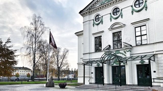 Bild på Teatern och Zarah Leanders plats