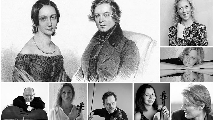Schumanniad på Musikaliska - Clara och Robert Schumann. Medverkande artister.
