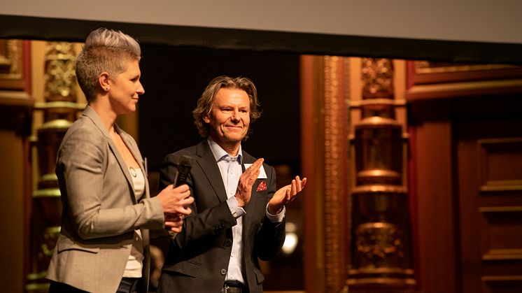 Charlotte Rapp og Trym Eidem Gundersen. Foto: Anders G. Warne, Norges sjømatråd