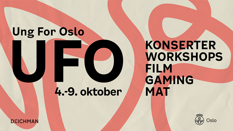 Gaming og mye mer på UFO-festivalen i høstferien på Deichmanbibliotekene.