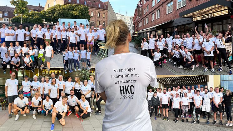 HKC Hotels springer för Run of Hope!