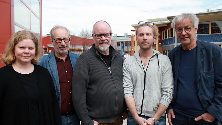 Maria Johansson, Kjell Rask, Leif Berglund, Magnus Nygren och Jan Johansson