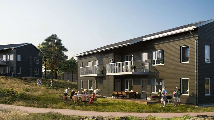 Riksbyggen byggstartar 40 bostadsrätter på Hammarö, Karlstad