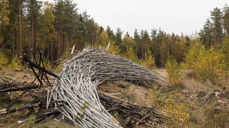 Ängelholms kommun bjuder in till konstvisning i Kronoskogen