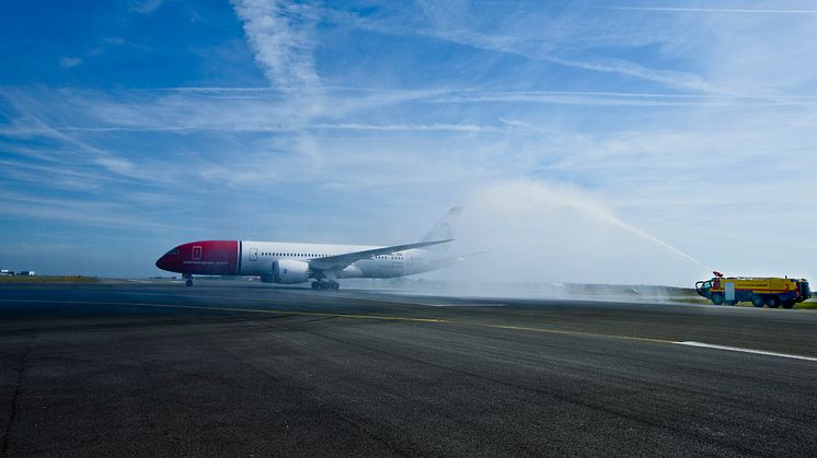 Norwegian med historisk Dreamliner-landing i København 