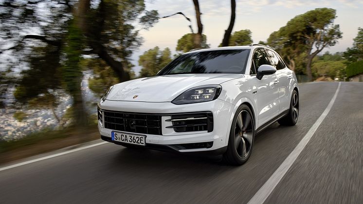 Cayenne S E-Hybrid: Porsche klar med den tredje nye plug-in-variant