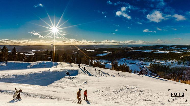 Storklinten utanför Boden har redan fått förfrågningar på säsongskort med friskvårdspeng. Foto: Mats Engfors