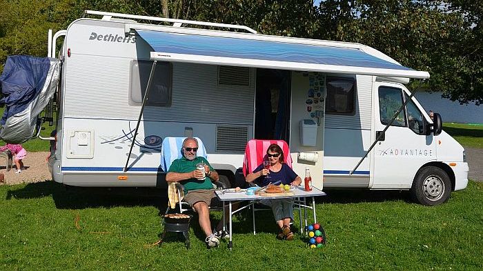 Sommer wie Winter – Campen geht in Leipzig immer