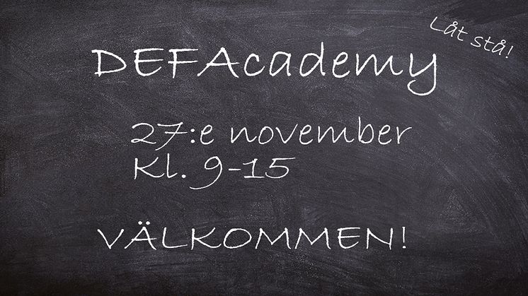 DEFAcademy, utbildning inom e-mobility