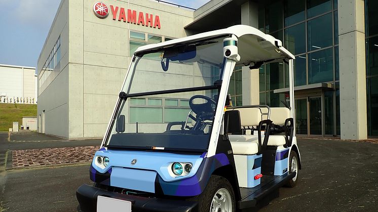 Yamaha Motor Begins Evaluation Trial of Low-Speed Autonomous Driving Vehicles in Iwata City