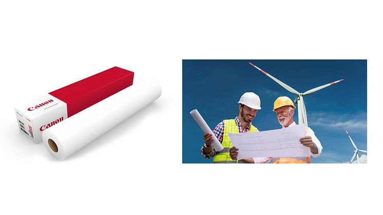 Canon Red Label Zero FSC® og Recycled White Zero FSC® er karbonnøytrale tekniske storformatpapir til arkitekt-, ingeniør-, bygg- og produksjonsvirksomheter. Papirene er kompatible med Canons ColorWave-, PlotWave- og imagePROGRAF-serier