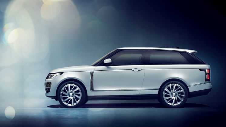 Range Rover SV Coupé får debut i Geneve