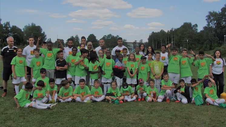 Gårdstens sommarfotboll med GAIS lockar 60 barn
