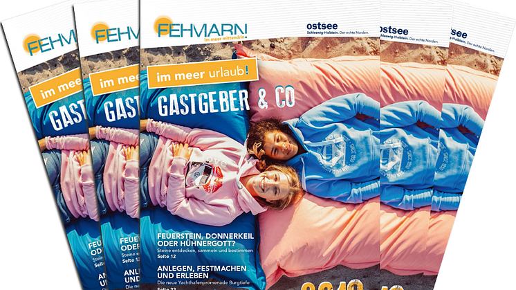 Premiere: Fehmarns erster Gastroguide © Tourismus-Service Fehmarn