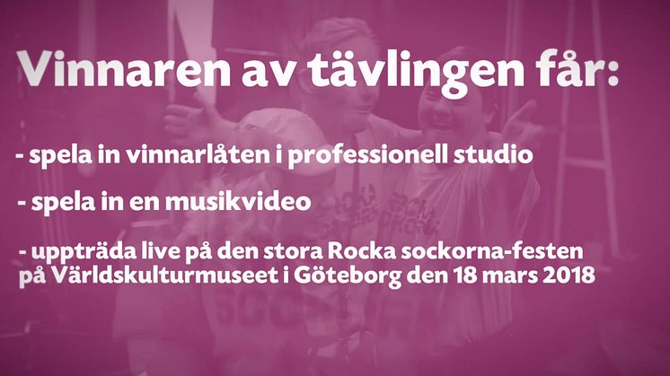 Rocka sockorna - MUSIKTÄVLINGEN 2017