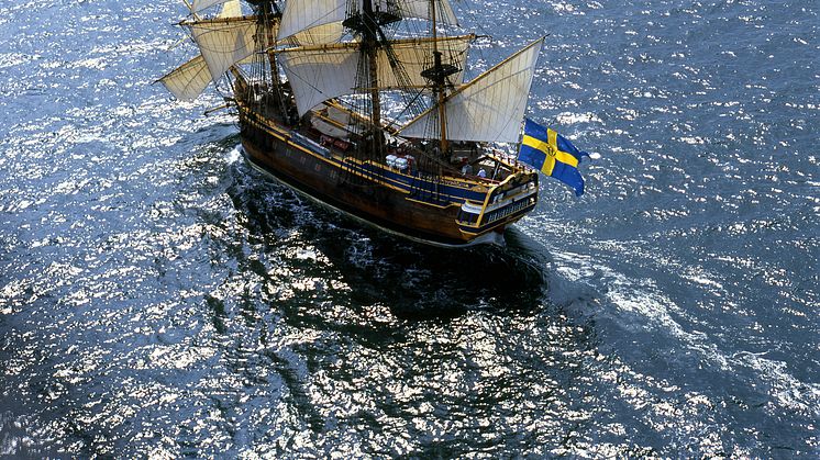 Ostindiefararen Götheborg är nu på väg till H22 City Expo