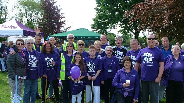 ​Step Out in Scunthorpe to support stroke survivors