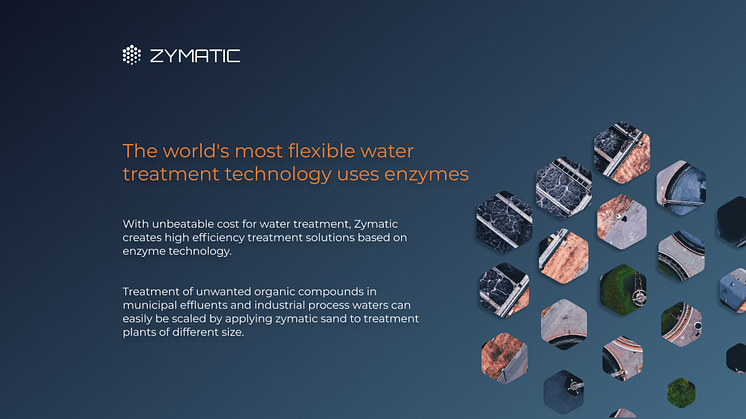 Pharem brands the PFS technology to Zymatic and presents a flexible water treatment technology to the market.