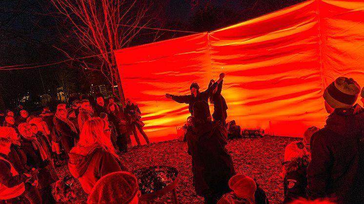 Ett upplyst Halmstad årets tema på Ljusfesten 