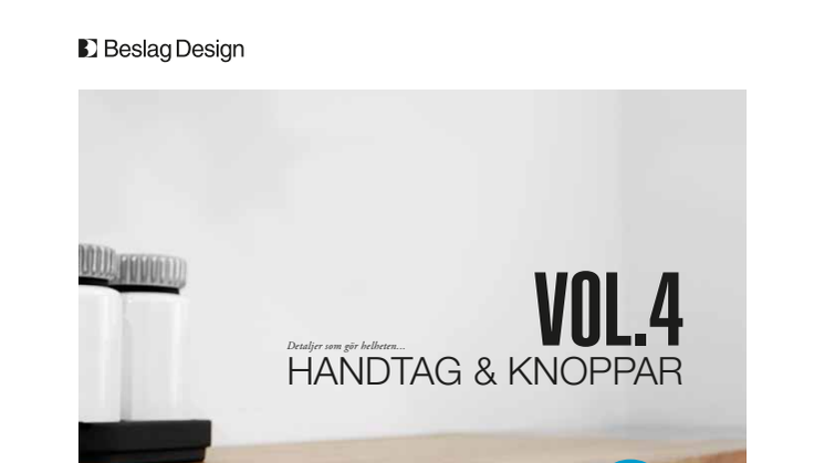 Ny katalog - Handtag & Knoppar Vol. 4