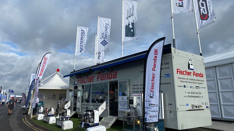 FP UK Previous Display Trailor Southampton Boat Show