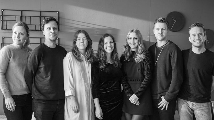 Kristin Wester, Adam Radi, Daniela Westmark, Eleonora Hansi, Emma Nilsson, Hugo Rückert och Karl-Johan Löftstrand 