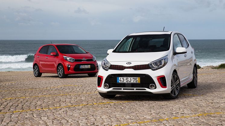 Den nye KIA Picanto fås også i udstyrsvarianten GT-line