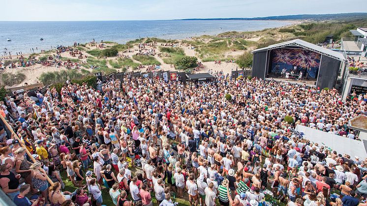 Solgården på Tylösand är en riktig sommarfavorit. Foto: Pamela. 