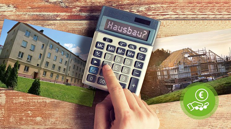 Haus bauen oder mieten? Mit einem Hausbau sparen Sie bares Geld!