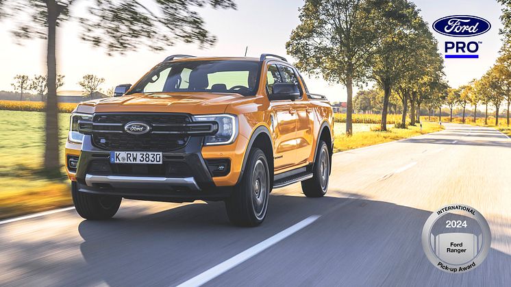 Ford Ranger vinder 'International Pick-up Award 2024'