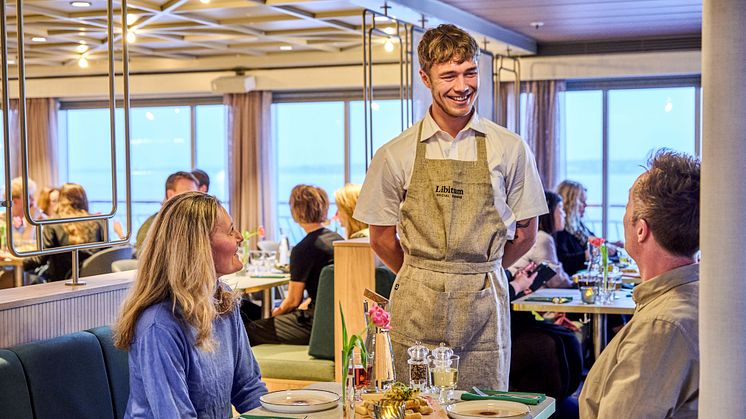 Rekordstart för nya restaurangkonceptet Libitum Social Dining på Öresundslinjens Tycho Brahe.