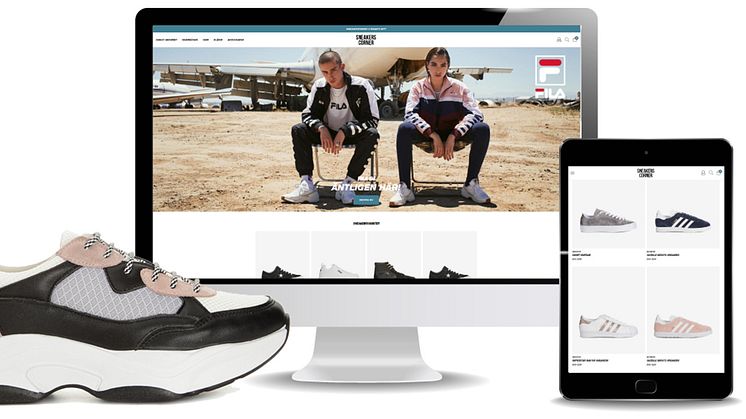 Scorettgruppen lanserar e-handel för konceptet Sneakers Corner