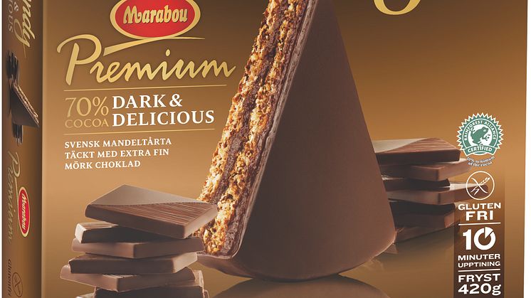 Almondy Marabou Premium Dark & Delicious 70%