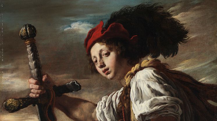 ​Nyförvärv: David med Goliats avhuggna huvud av Domenico Fetti